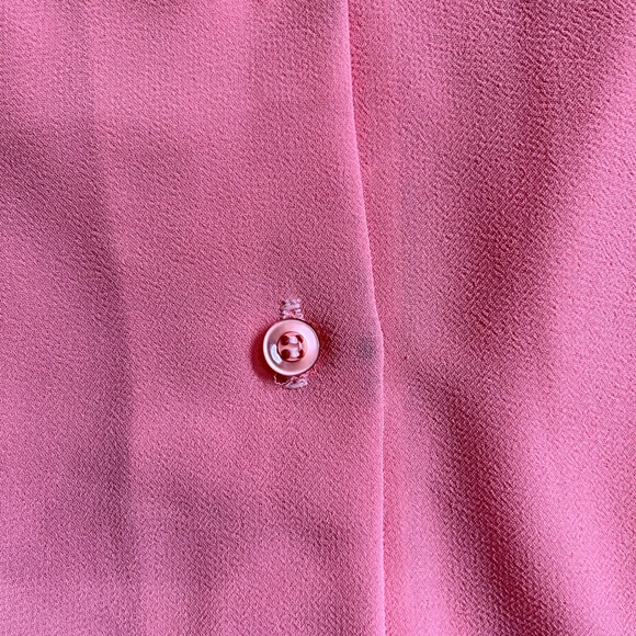 🌈 Vintage 80s Soft Pink Sweater Vest Set - Picture 2 of 9